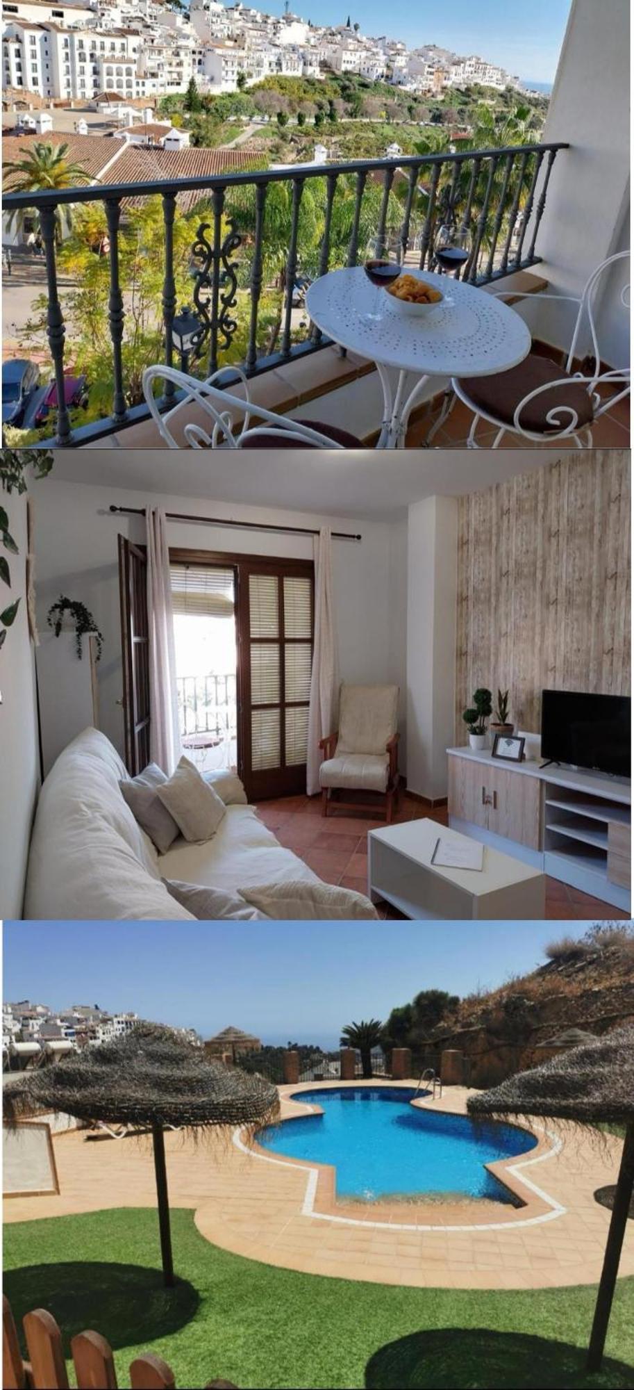 Apartamento Maria Platero Centrico Y Con Las Mejores Vistas Del Casco Antiguo La Montana Y El Mar Mediterraneo Frigiliana Ngoại thất bức ảnh